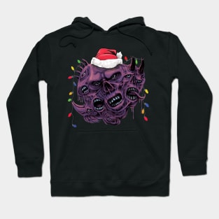 Zombie Mutant Morph Monster Christmas Edition Hoodie